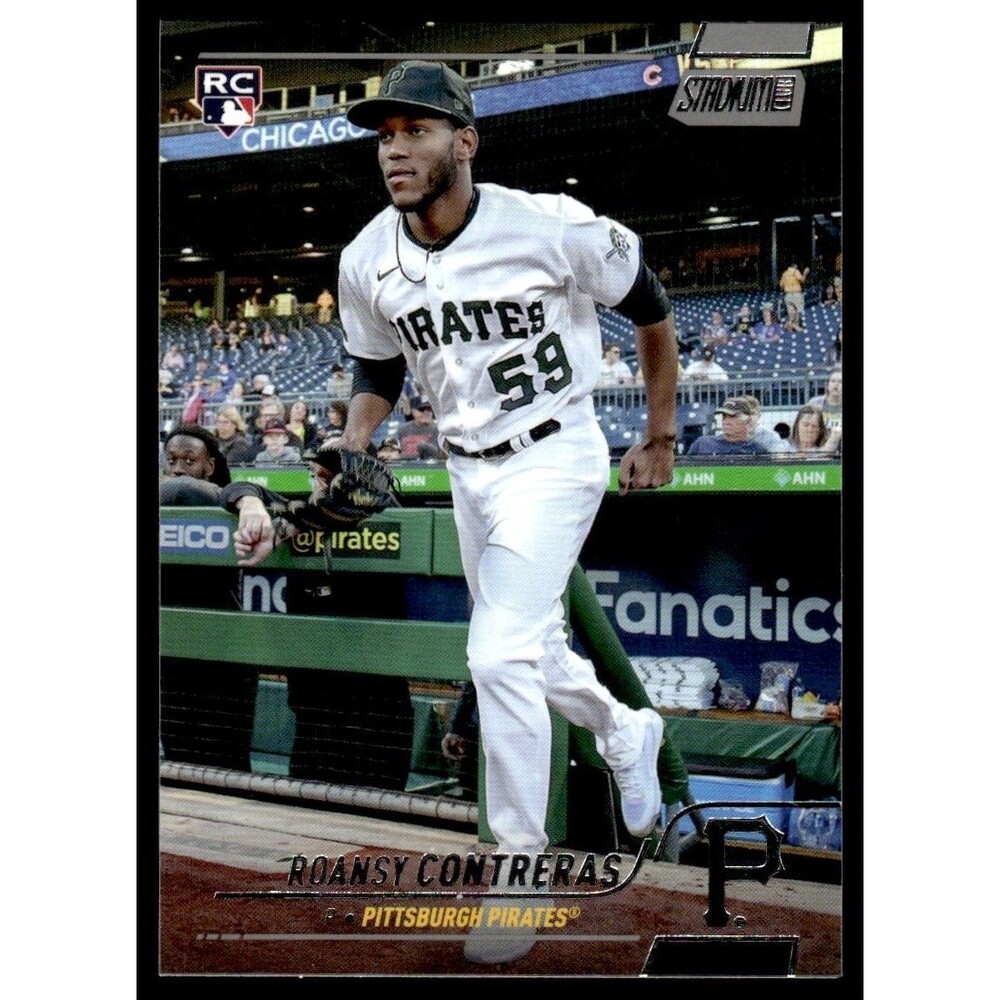 2022 Stadium Club Roansy Contreras RC Pittsburgh Pirates #205